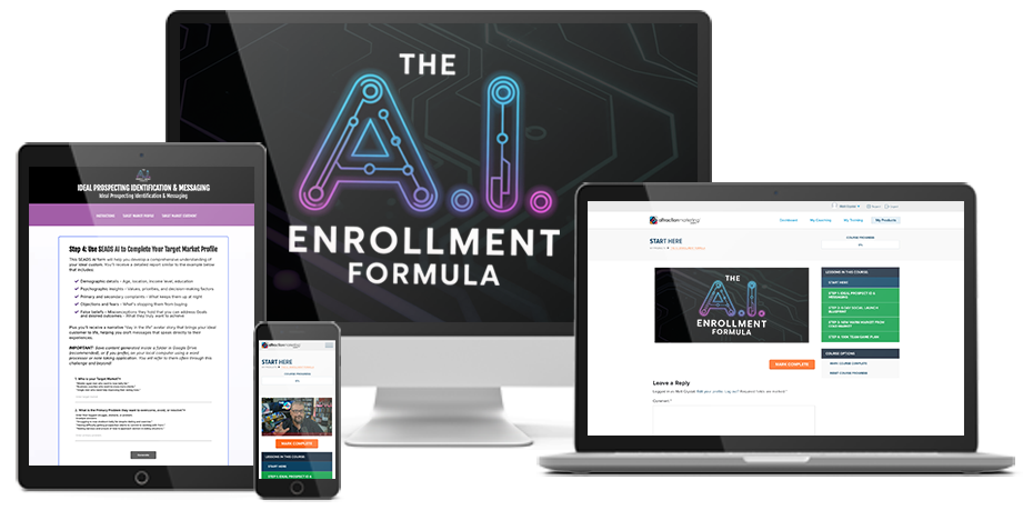 The AI Enrollment Formula